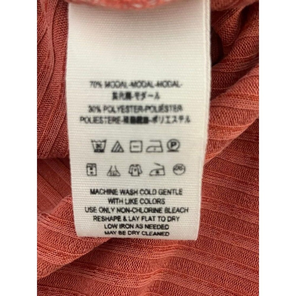 Free People S/P Burnt Orange Boho Maxi Tank Dress Faux Wrap Whimsigoth Aesthetic - Picture 7 of 10